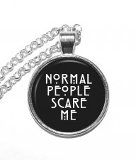 Halsband Brons Silver Citat American Horror Story Quote