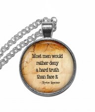 Halsband Tyrion Lannister Game of Thrones Citat Quote