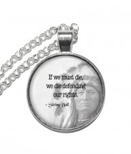 Halsband Sitting Bull Sioux Indian War Chief Hövding
