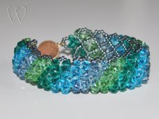 Handgjort unikt designerarmband