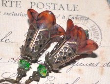 Örhängen Unika Design Blomsterälva Flower Fairy Romantisk