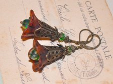 Örhängen Unika Design Blomsterälva Flower Fairy Romantisk