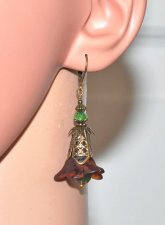 Örhängen Unika Design Blomsterälva Flower Fairy Romantisk