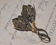 Örhängen Unika Design Blomsterälva Flower Fairy Romantisk