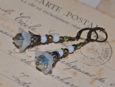 Örhängen Unika Design Blomsterälva Flower Fairy Romantisk