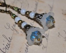 Örhängen Unika Design Blomsterälva Flower Fairy Romantisk