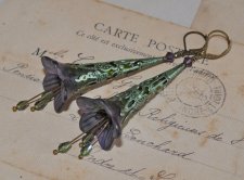Örhängen Unika Design Blomsterälva Flower Fairy Romantisk Viktoriansk