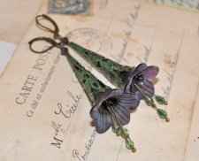 Örhängen Unika Design Blomsterälva Flower Fairy Romantisk Viktoriansk