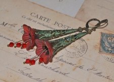 Örhängen Unika Design Blomsterälva Flower Fairy Romantisk