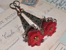 Örhängen Unika Design Blomsterälva Flower Fairy Romantisk