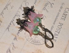 Örhängen Unika Design Blomsterälva Flower Fairy Romantisk