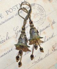 Örhängen Unika Design Blomsterälva Flower Fairy Romantisk