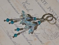 Örhängen Unika Design Blomsterälva Flower Fairy Romantisk