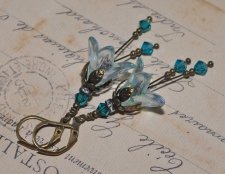 Örhängen Unika Design Blomsterälva Flower Fairy Romantisk