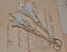 Örhängen Unika Design Blomsterälva Flower Fairy Romantisk Viktoriansk