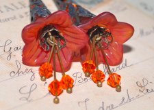 Örhängen Unika Design Blomsterälva Flower Fairy Romantisk