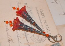 Örhängen Unika Design Blomsterälva Flower Fairy Romantisk