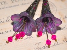 Örhängen Unika Design Blomsterälva Flower Fairy Romantisk