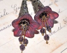 Örhängen Unika Design Blomsterälva Flower Fairy Romantisk