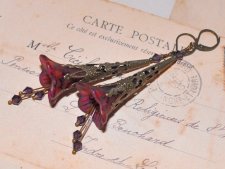 Örhängen Unika Design Blomsterälva Flower Fairy Romantisk