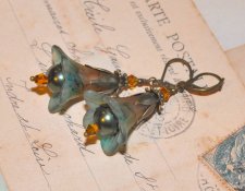 Örhängen Unika Design Blomsterälva Flower Fairy Romantisk