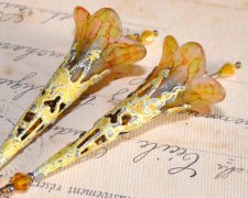 Örhängen Unika Design Blomsterälva Flower Fairy Romantisk