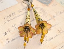 Örhängen Unika Design Blomsterälva Flower Fairy Romantisk