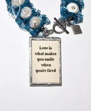 Armband Shabby Chic Swarovski Sötvattenspärlor Vintage Spets Silver Romantik