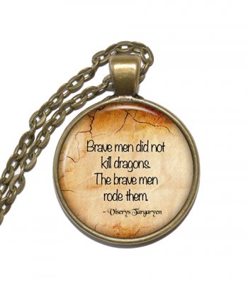Halsband Viserys Targaryen Game of Thrones Citat Quote