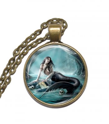Halsband Sjöjungfru Mermaid Fantasi Fantasy