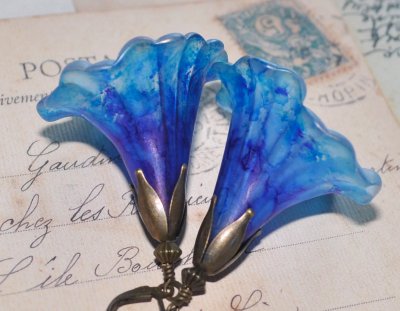 Örhängen Unika Design Blomsterälva Flower Fairy Romantisk