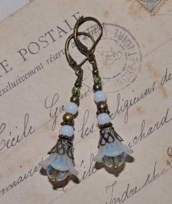 Örhängen Unika Design Blomsterälva Flower Fairy Romantisk