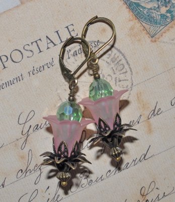 Örhängen Unika Design Blomsterälva Flower Fairy Romantisk