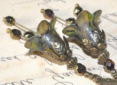 Örhängen Unika Design Blomsterälva Flower Fairy Romantisk