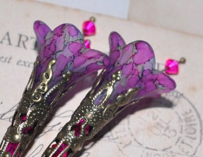 Örhängen Unika Design Blomsterälva Flower Fairy Romantisk